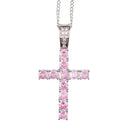 Classic Iced Cross Pendant