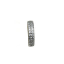 Iced Ear Cuff Silver