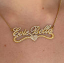 The Sweetheart Script Nameplate