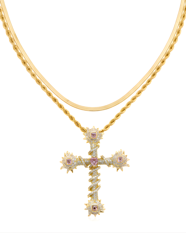 The Halo + Herringbone Stack