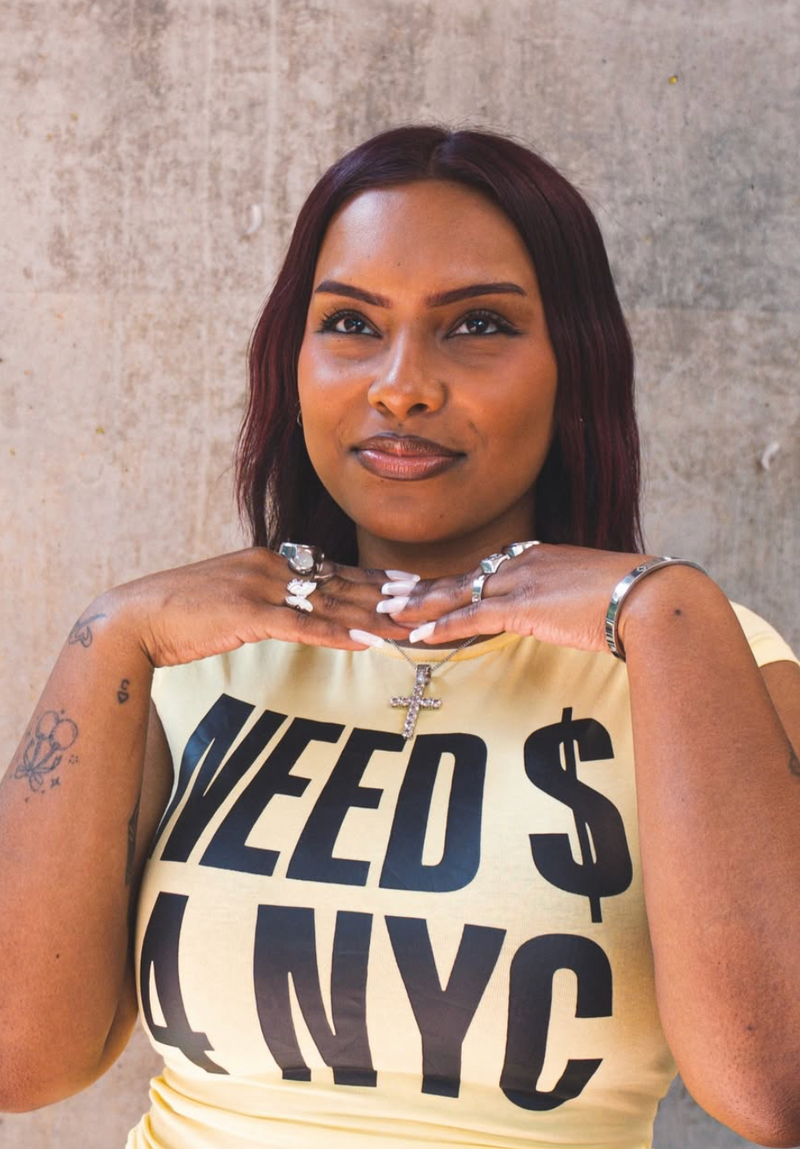 Lifestyle image for Classic Iced Cross Pendant