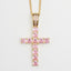 Classic Iced Cross Pendant