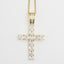 Classic Iced Cross Pendant