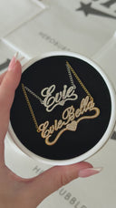 The Sweetheart Script Nameplate