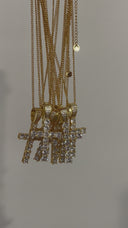 Classic Iced Cross Pendant